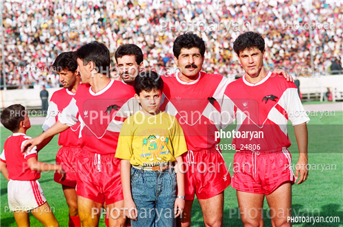 بازیکنان دهه های مختلف فوتبال ایران-فرشاد پیوس  Farshad Pious,محمد پنجعلی,سعید نعیم آبادی,ناصر محمدخانی,محمدحسن انصاری فر,