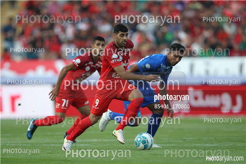 پرسپولیس 0- استقلال  0 (95/06/26)-مهدی طارمی,علی علیپور,فرشید باقری,