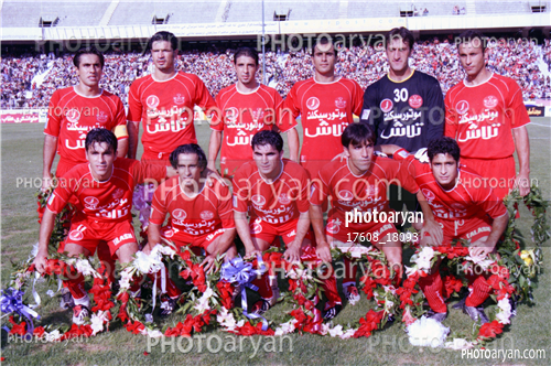 عکسهای تیمی پرسپولیس  دهه 70-افشین پیروانی,علی دایی  Ali Daei,یحیی گل محمدی,یونس باهنر,حسن خان محمدی,محمد برزگر,رضا جباری,سهراب انتظاری,فرشید کریمی,