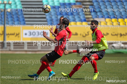 تمرین پرسپولیس ( 96/12/17)-محمد انصاری,صادق محرمی,