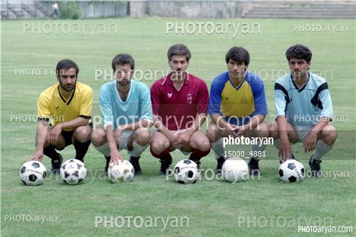 کاپیتانهای تیم های  تهرانی 1370-