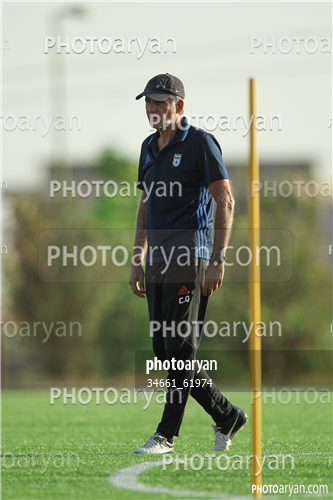 تمرین تیم ملی ایران (1396/07/10)-کارلوس کی روش,