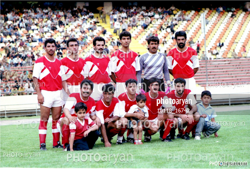 عکس های تیم پرسپولیس دهه 60-فرشاد پیوس  Farshad Pious,