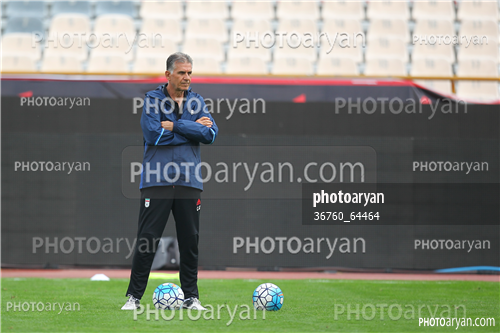 تمرین تیم ملی فوتبال  (96/08/13)-کارلوس کی روش,