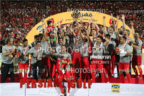جشن قهرمانی تیم فوتبال پرسپولیس 96/01/30-صادق محرمی,سامان نریمان جهان,علیرضا بیرانوند,محسن ربیع خواه,حسین ماهینی,علی علیپور,کمال کامیابی نیا,