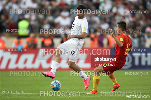 ایران 1-چین 0  - 1396/01/08-مهدی طارمی,huang bowen,