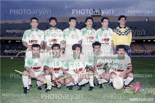 عکسهای تیمی پاس تهران -رضا رضایی منش,بهزاد غلامپور,آرش نوآموز,محمود شافعی,علی‌اکبر یوسفی,محسن گروسی, علیرضا حکیم‌زاده,