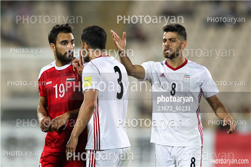 تیم ملی ایران 2-تیم ملی سوریه  2- 96/06/14-احسان حاج صفی,مرتضی پور علی گنجی,