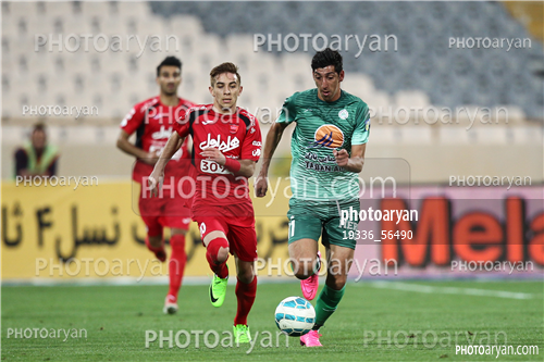 پرسپولیس 3-ذوب آهن اصفهان 3-96/02/09-فرشاد احمدزاده,مرتضی تبریزی,