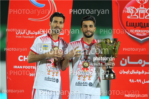 مراسم اهدای جام قهرمانی لیگ برتر (99/05/17) -شجاع خلیل زاده,سیامک نعمتی,