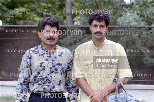 کاپیتانهای تیم های  تهرانی 1370-محمد پنجعلی,سیروس قایقران,