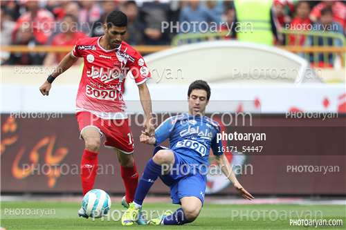 پرسپولیس 4-استقلال 2 -1395/01/27-محمد انصاری,خسرو حیدری,