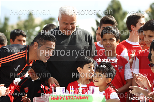 جلسه تمرینی اکادمی پیوس در تاریخ 96/02/08-فرشاد پیوس  Farshad Pious,ولی رضایی,