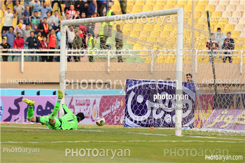 فولاد خوزستان 1-پرسپولیس 1  (96/10/03)-علیرضا بیرانوند,