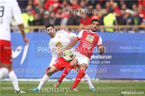 پرسپولیس 2-تراکتورسازی تبریز 0 (96/10/08)-وحید امیری,احسان پهلوان,