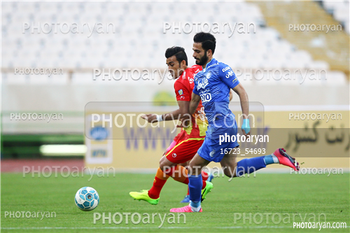 استقلال 1-فولاد خوزستان 0-96/01/12-علی قربانی,بختیار رحمانی,