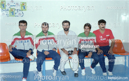 بازیکنان دهه های مختلف فوتبال ایران 12-محسن عاشوریَ,نادر محمدخانی,محسن گروسی,علی پروین  Ali Parvin,