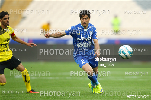 استقلال 2-سپاهان اصفهان 1-96/02/14-خسرو حیدری,حسین پاپی,