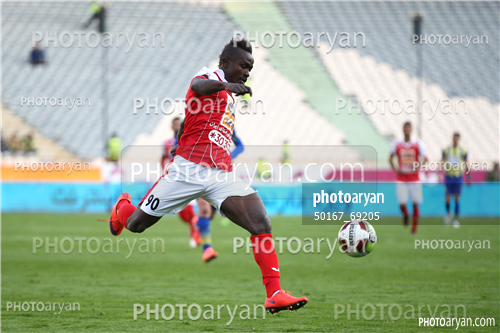 پرسپولیس 1 -گسترش فولاد تبریز 1 (96/10/28)-گادوین منشاGodwin Mensha,