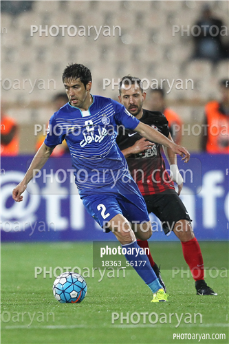 استقلال 1-الاهلی امارات 1 -96/02/05-خسرو حیدری,