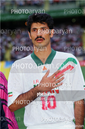 بازیکنان دهه های مختلف فوتبال ایران 1-علی دایی  Ali Daei,