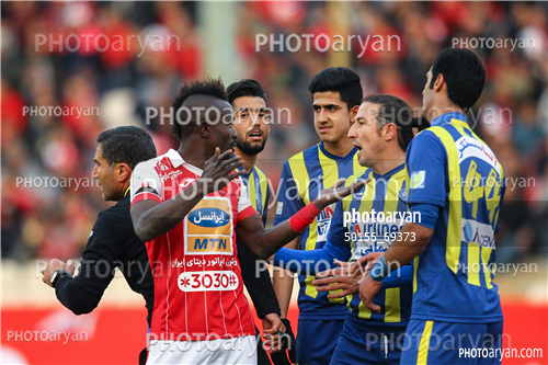 پرسپولیس 1 -گسترش فولاد تبریز 1 (96/10/28)-گادوین منشاGodwin Mensha,