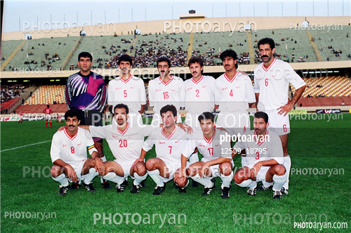 عکسهای تیمی تیم ملی دهه 70-احمدرضا عابدزاده Ahmad Reza Abedzadeh,