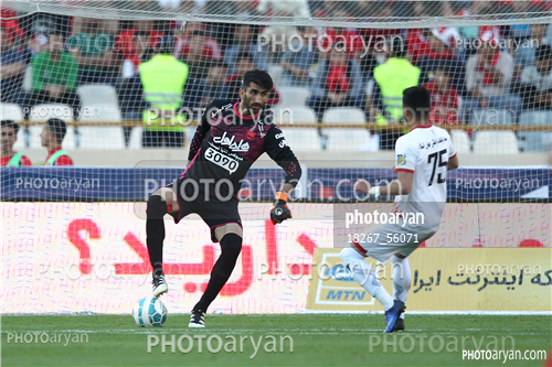 پرسپولیس 4-پدیده  مشهد 0-96/01/30-علیرضا بیرانوند,حسین مهربان,