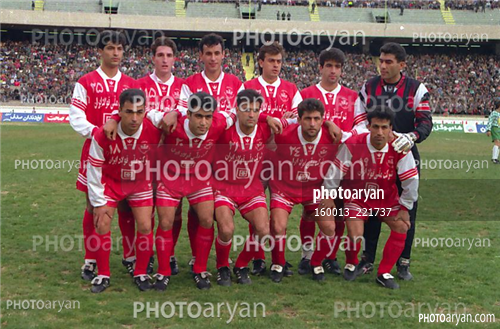 بازیکنان دهه های مختلف فوتبال ایران30-