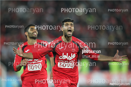 پرسپولیس 2-پیکان 0-96/01/16-محمد انصاری,مهدی طارمی,