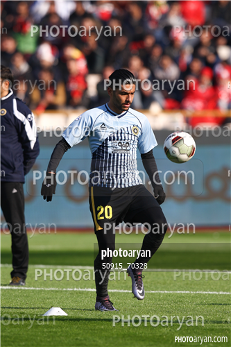 پرسپولیس 2 -سپاهان اصفهان 0 (96/11/13)-مهدی شریفی,