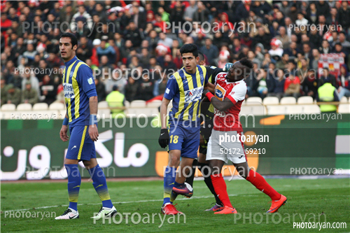 پرسپولیس 1 -گسترش فولاد تبریز 1 (96/10/28)-گادوین منشاGodwin Mensha,