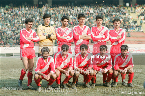 بازیکنان دهه های مختلف فوتبال ایران 16-سیروس دین محمدی,حسین خطیبی,