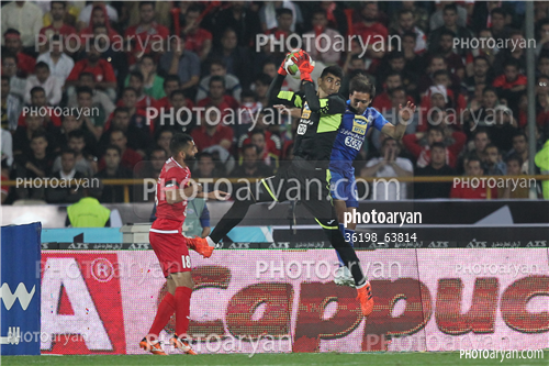 پرسپولیس 1 - استقلال 0  (96/08/04)-علیرضا بیرانوند,محسن ربیع خواه,جابر انصاری,