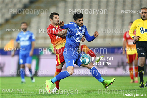 استقلال 1-فولاد خوزستان 0-96/01/12-میلاد زکی پور,اسماعیل شریفات,