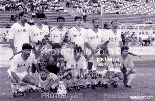 بازیکنان دهه های مختلف فوتبال ایران 37-