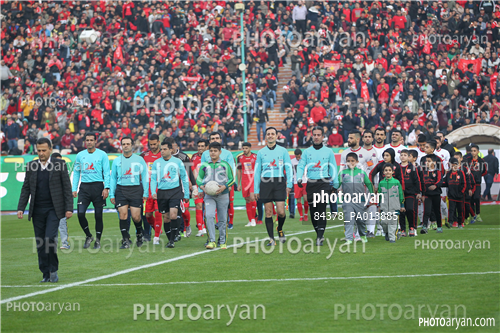 پرسپولیس 1-نساجی مازندران  0 (98/10/06)-احمد نورالهی,محمد عباس زاده,ورود تیم ها,