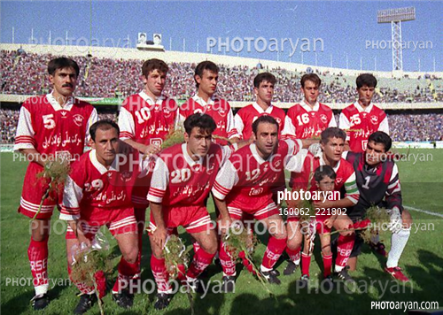 بازیکنان دهه های مختلف فوتبال ایران30-
