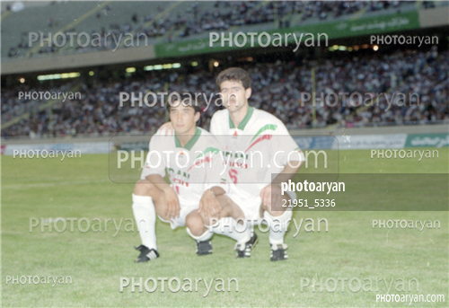 بازیکنان دهه های مختلف فوتبال ایران 7-خداداد عزیزی  Khodadad Azizi,کریم باقری,