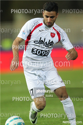 نفت تهران 0-پرسپولیس 2( 95/12/15)-صادق محرمی,