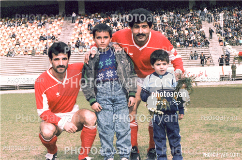 بازیکنان دهه های مختلف فوتبال ایران 3-محمد پنجعلی,محمدحسن انصاری فر,