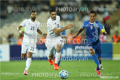تیم ملی ایران 2-تیم ملی ازبکستان 96/03/22-رامین رضائیان,علی کریمی Ali Karimi,