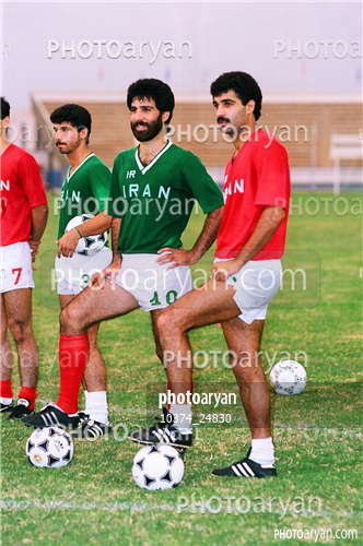 بازیکنان دهه های مختلف فوتبال ایران-مجتبی محرمی,شاهرخ بیانی,سیروس قایقران,