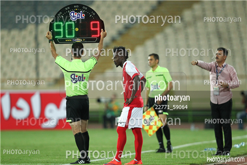 پرسپولیس 2-فولاد خوزستان 0 -96/05/05-گادوین منشاGodwin Mensha,