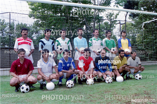 کاپیتانهای تیم های  تهرانی 1370-