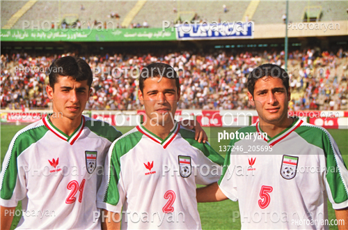 بازیکنان دهه های مختلف فوتبال ایران23-