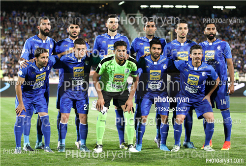 استقلال 1 - 1 ذوب آهن  (1396/06/29)-سرور جبارف,جابر انصاری,وریا غفوری,سید حسین حسینی,میلاد زکی پور,فرشید باقری,فرشید اسماعیلی,لئوناردو پادوانی,امید نورافکن,حسین بیت سعید,روزبه چشمی,