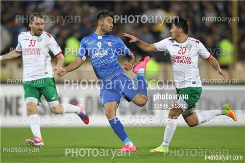 استقلال 2-لوکوموتیو تاشکند ازبکستان 0-کاوه رضایی,
