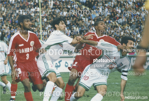 بازیکنان دهه های مختلف فوتبال ایران 40-علی دایی  Ali Daei,فرهاد مجیدی,