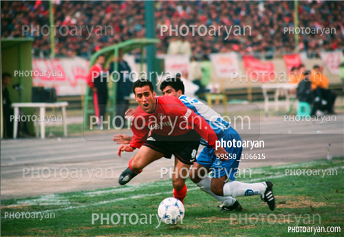  استقلال 2-پرسپولیس 2  (79/10/09)-ستار همدانی,علی کریمی Ali Karimi,